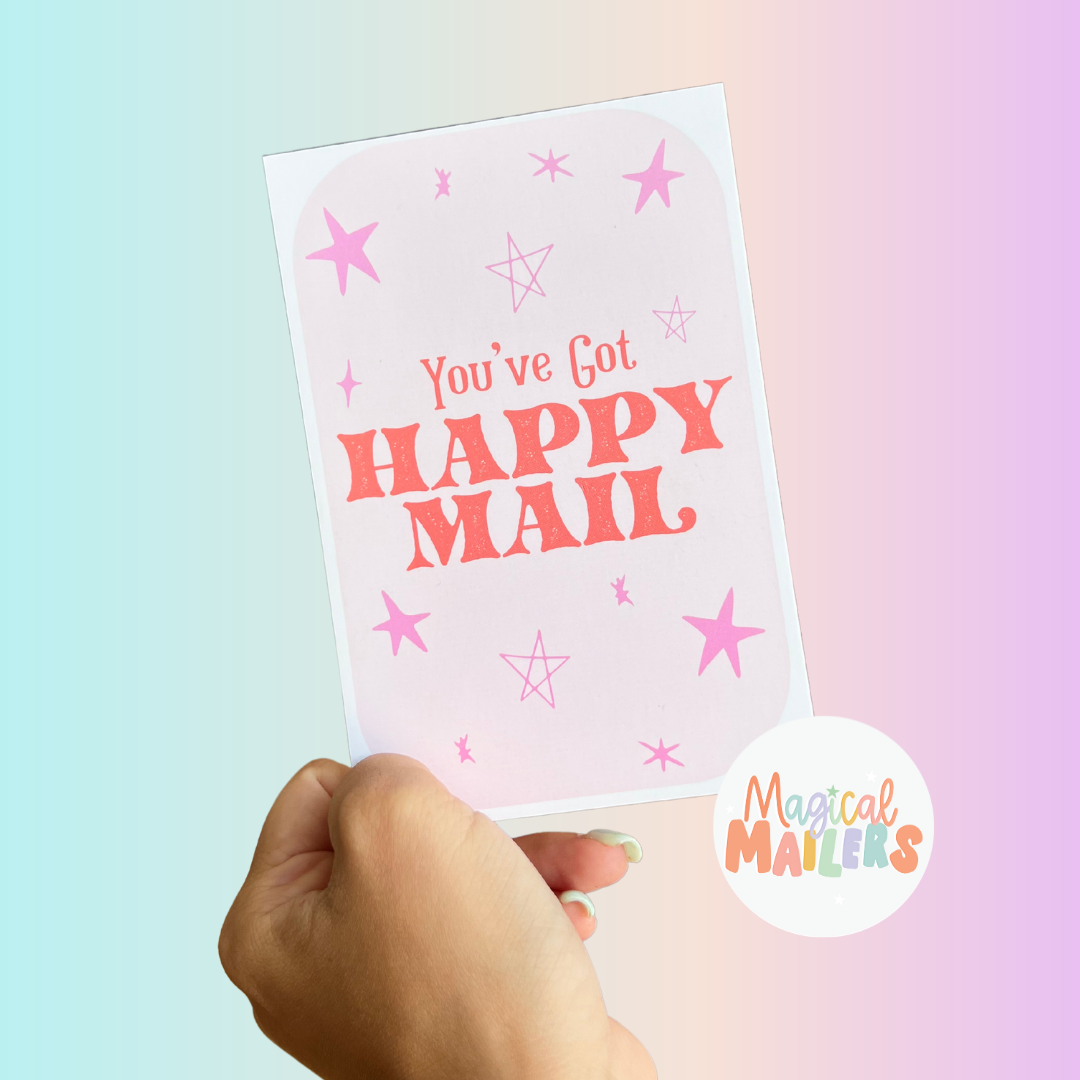 Happy Mail Insert Card