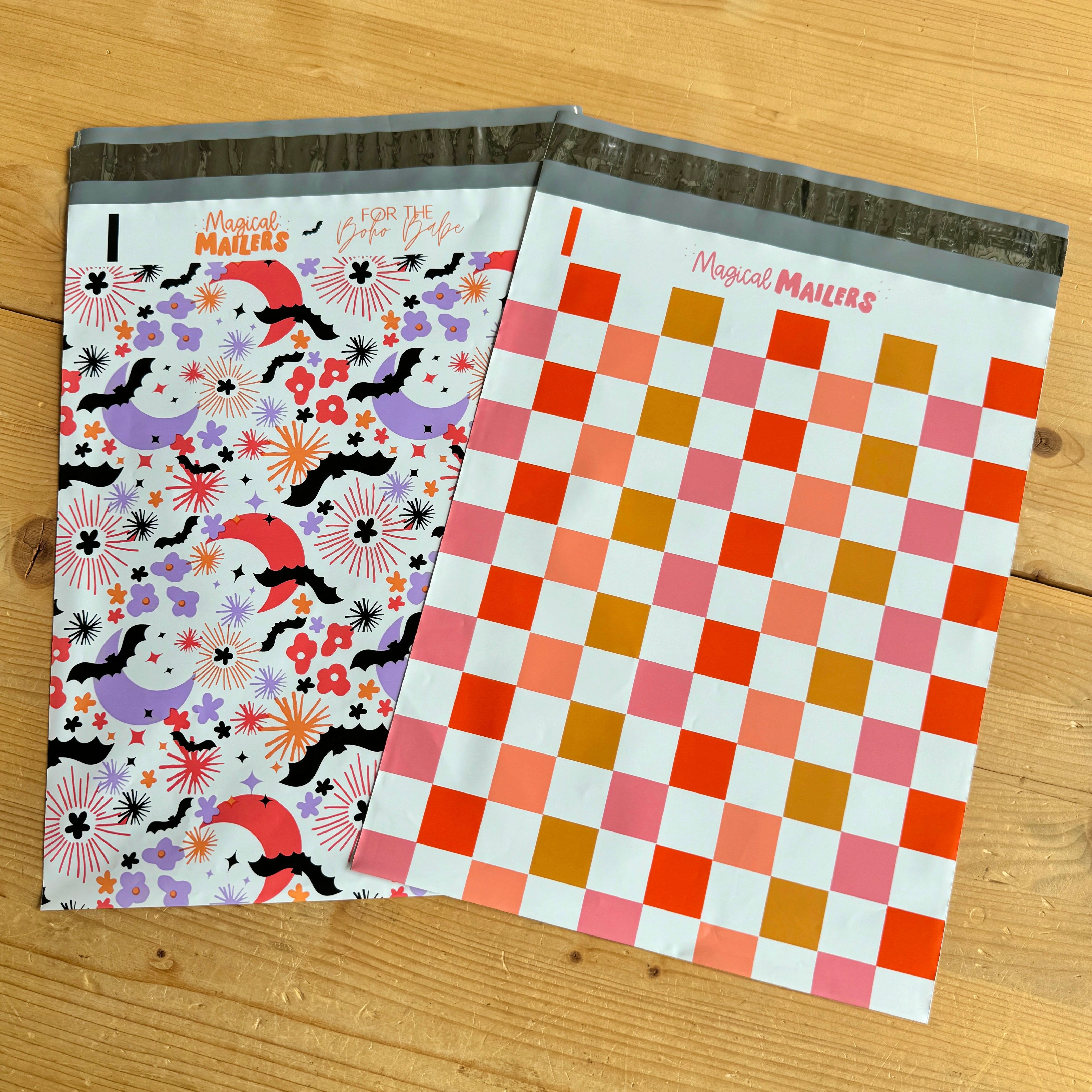 Fall Checkered Poly Mailer