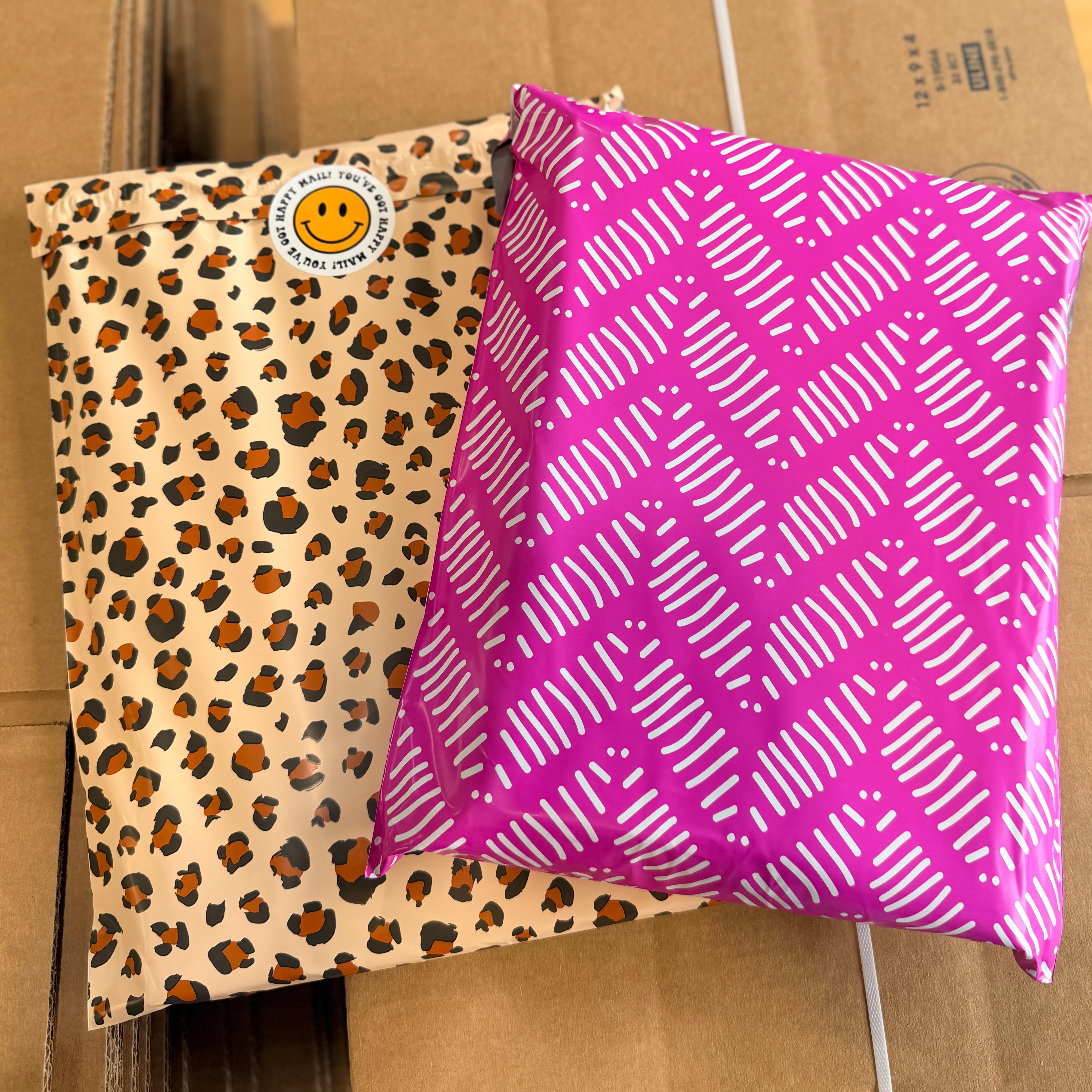 10x13" Leopard Poly Mailer