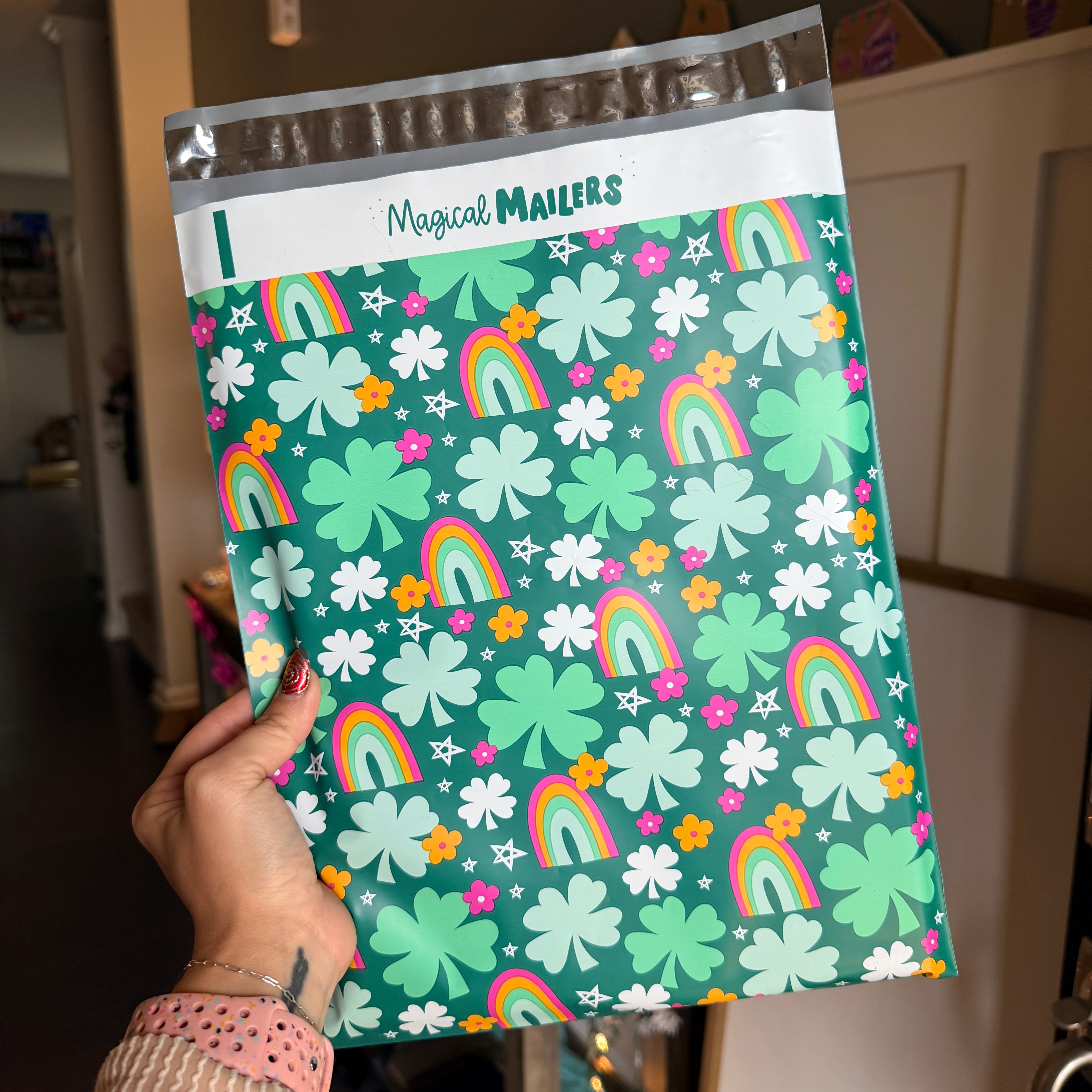 10x13" Shamrock Shuffle Poly Mailer