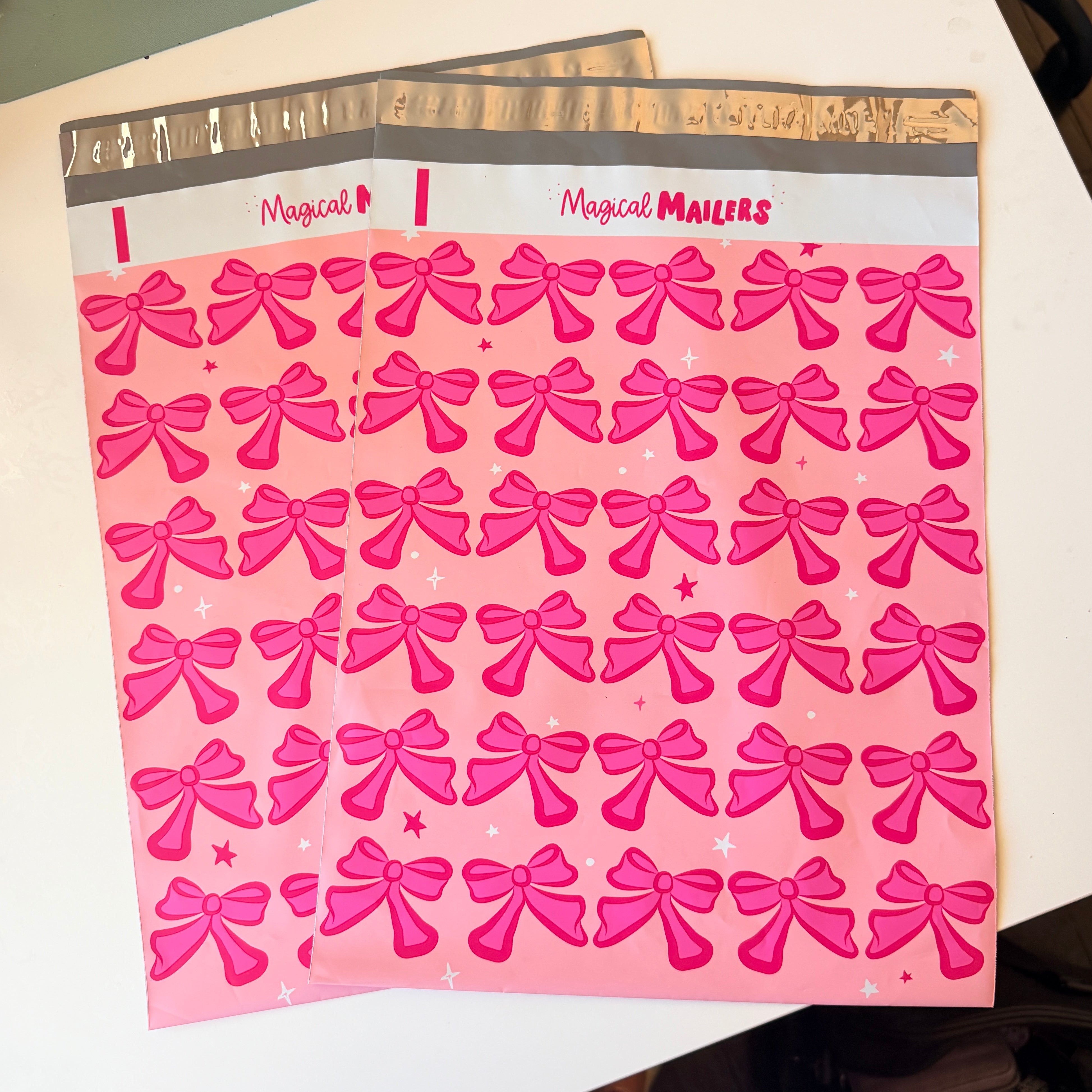 10x13" Pretty in Pink Poly Mailer
