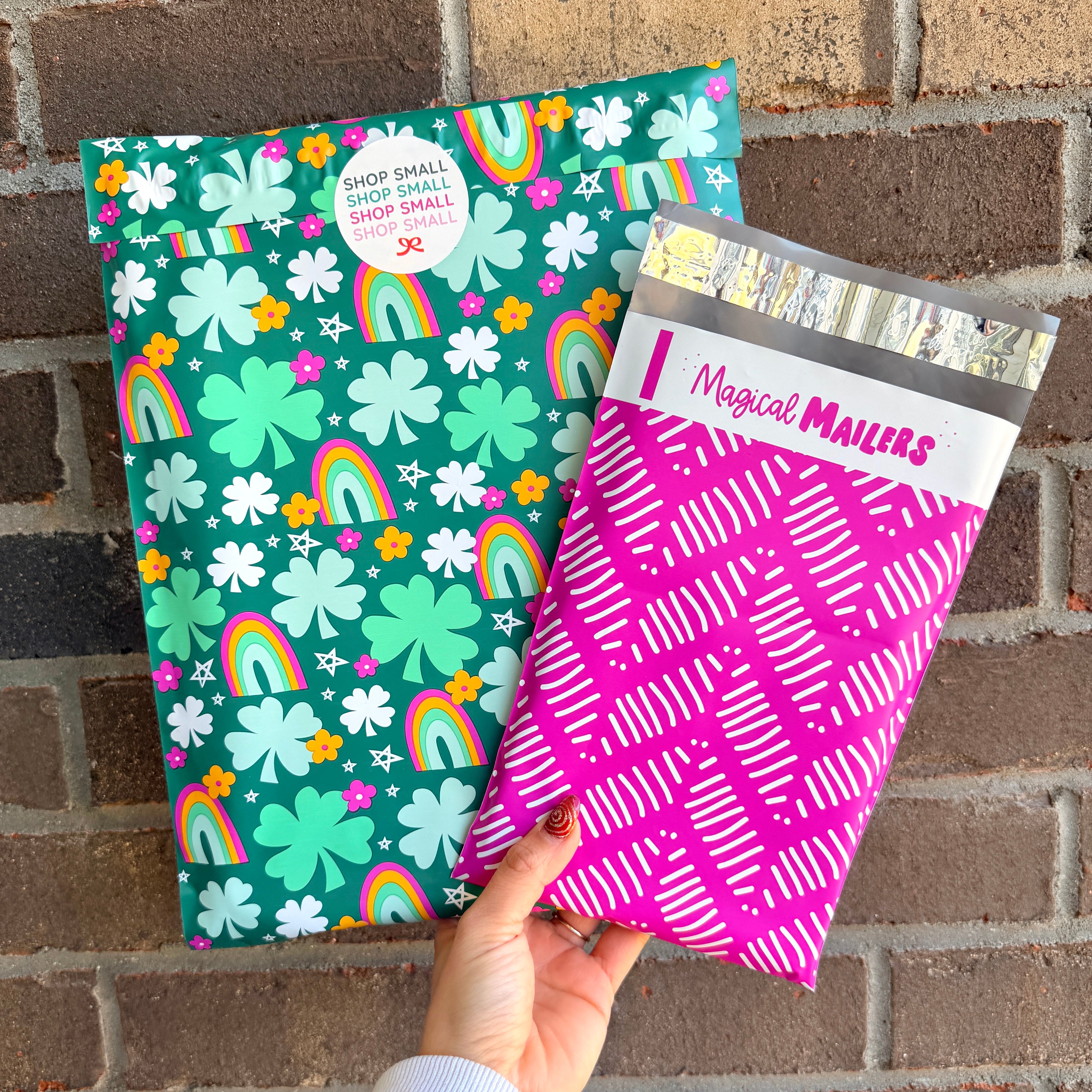 10x13" Shamrock Shuffle Poly Mailer