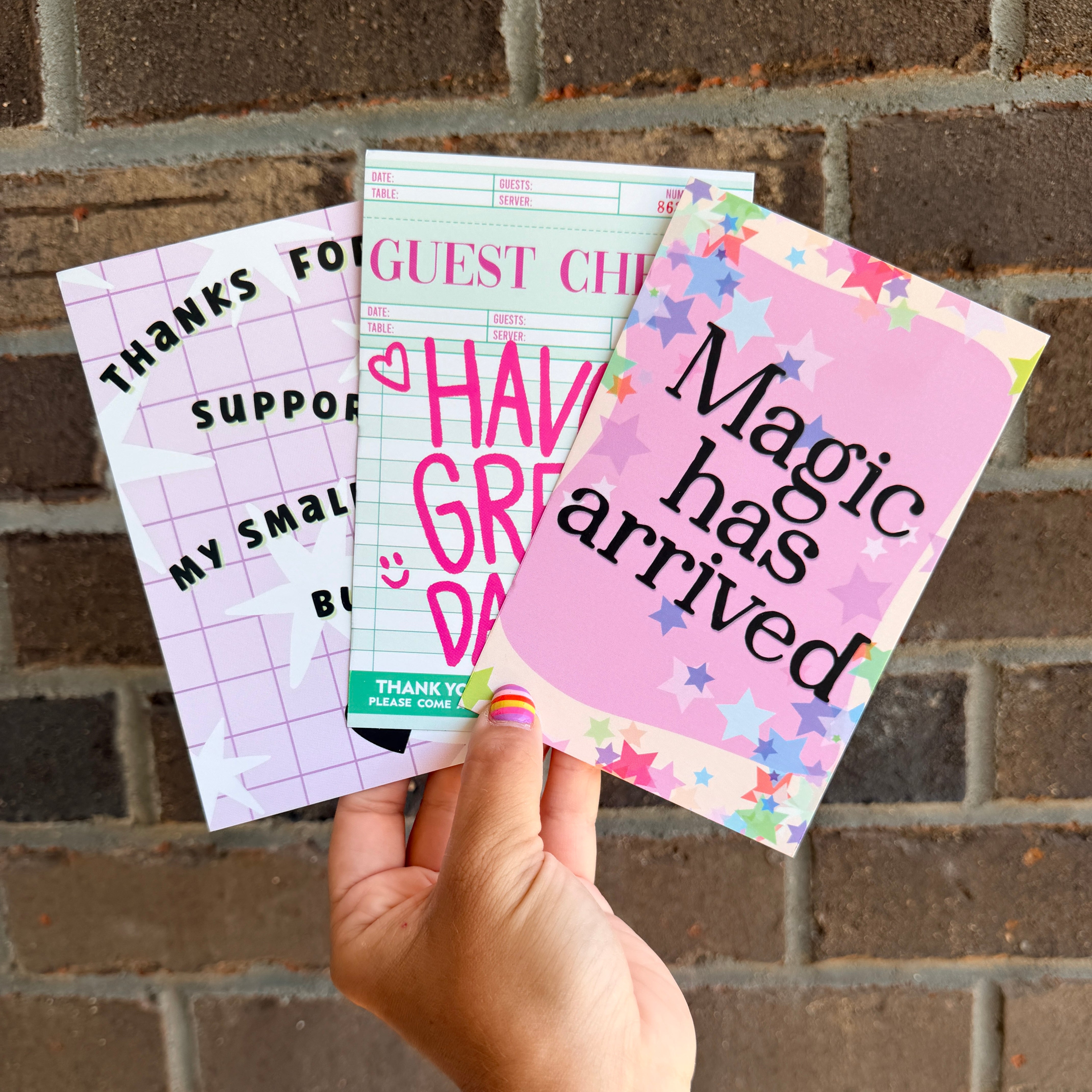 Small Business Insert Card