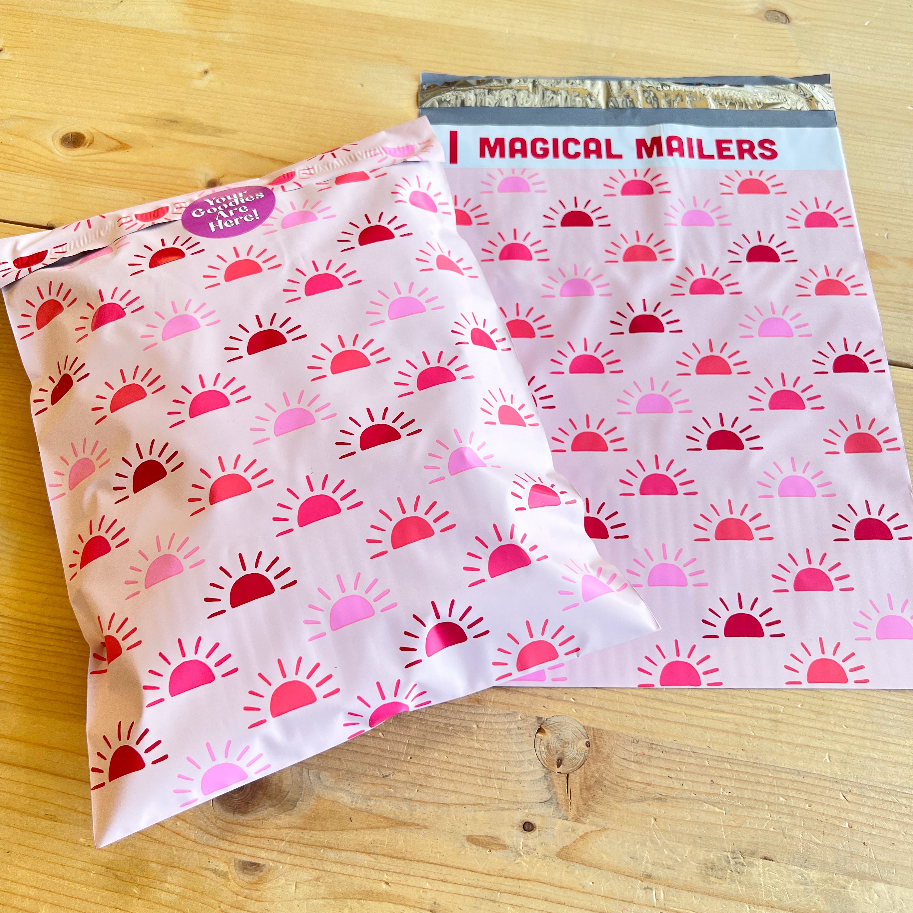 Sending Sunshine (PINK) Poly Mailer