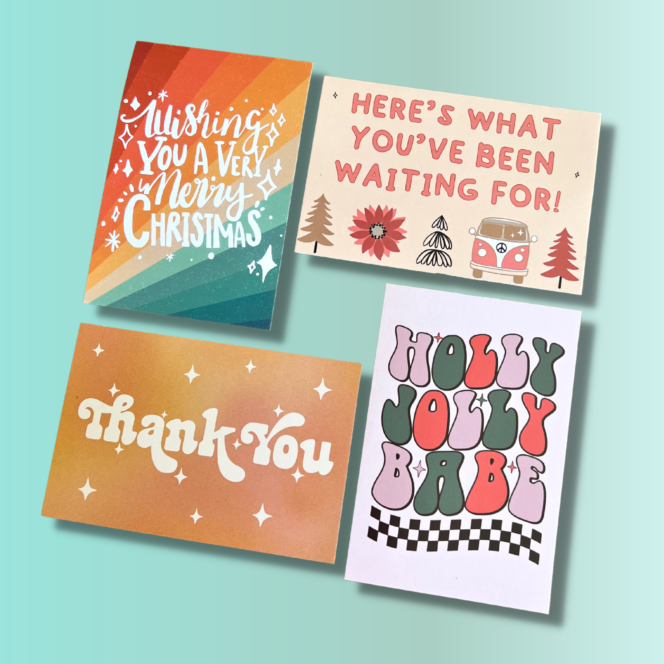 Merry Christmas Insert Cards