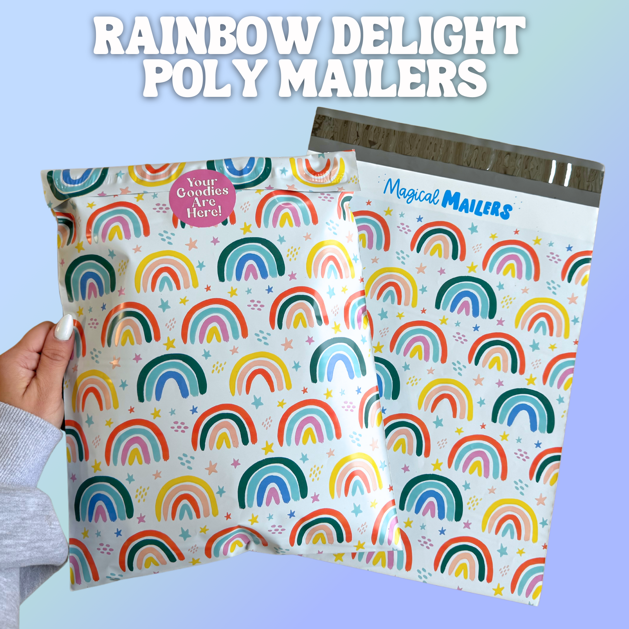 Rainbow Delight Poly Mailer