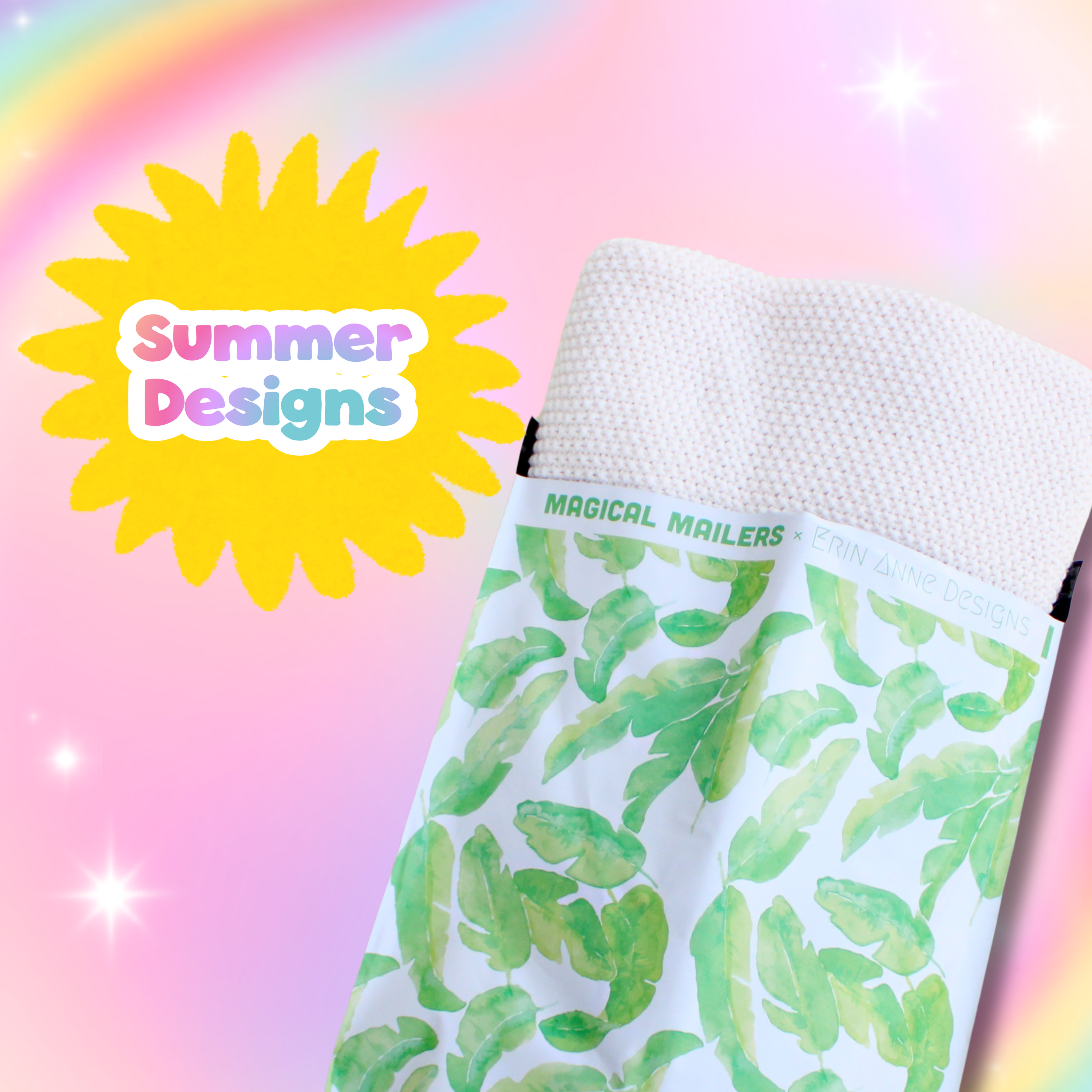 Banana Leaf Poly Mailer