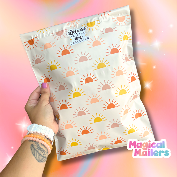 Sending Sunshine (TAN) Poly Mailer