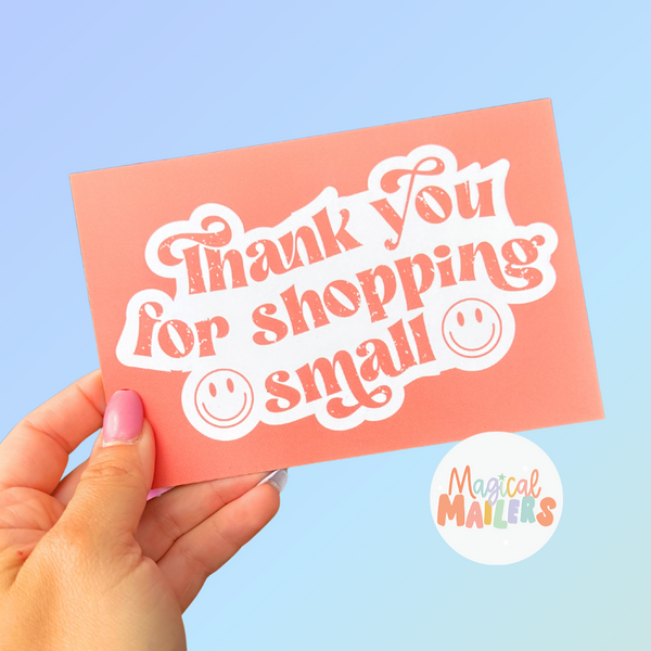 Shop Small Insert Card