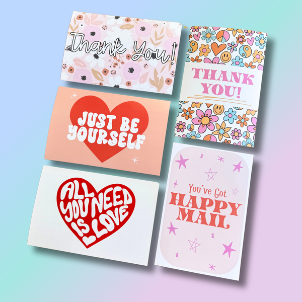 Peace & Love Insert Card Variety Pack