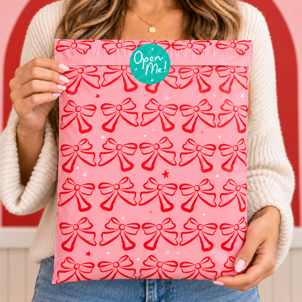 Pretty in Red Poly Mailer