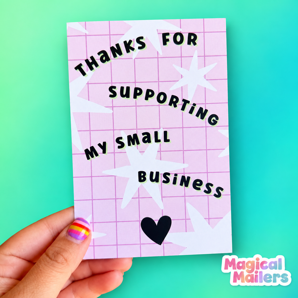 Small Business Insert Card