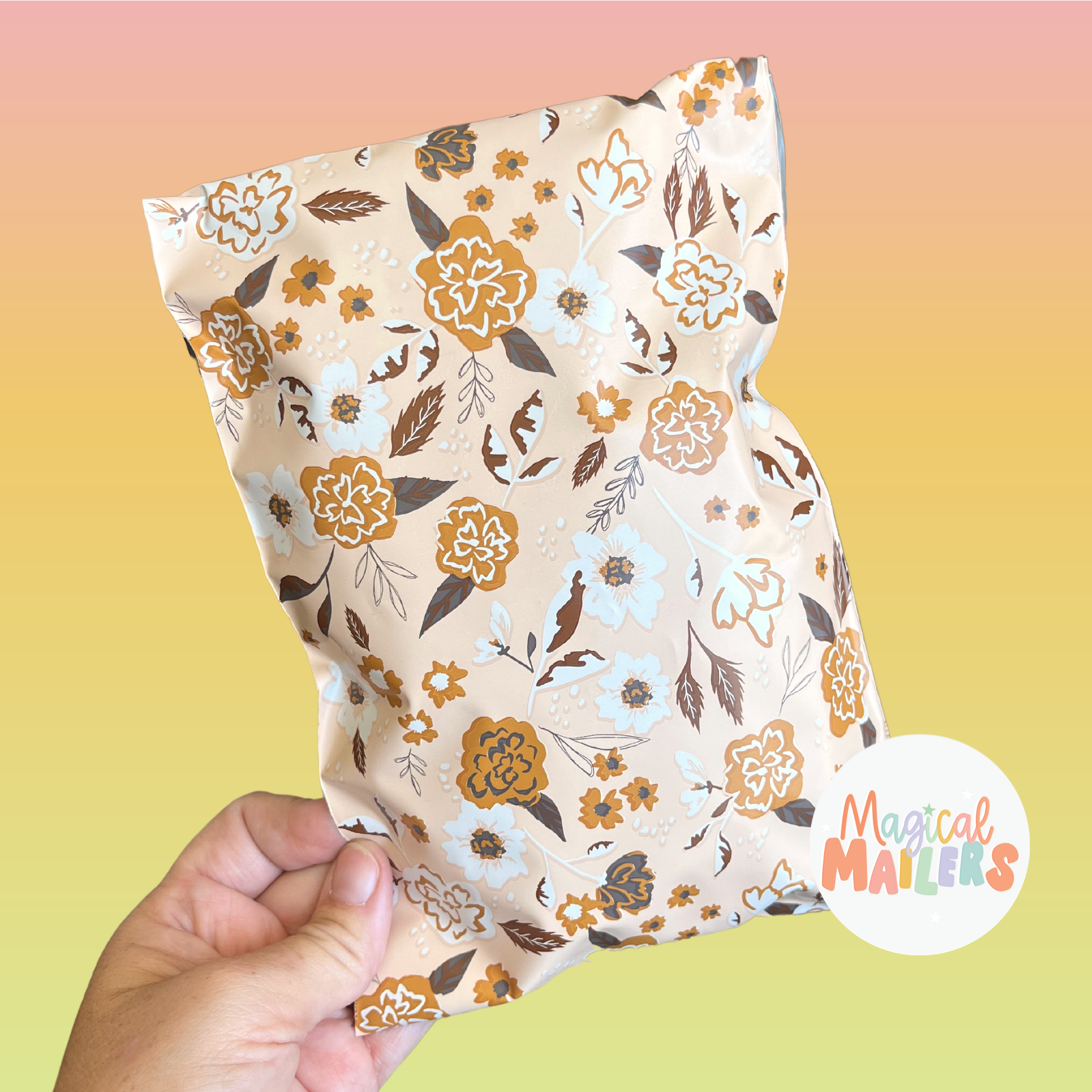 Lovely Wildflowers Poly Mailer