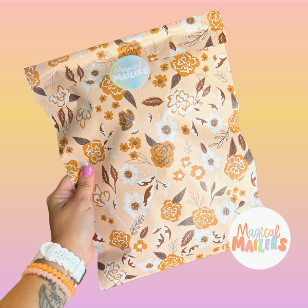 Lovely Wildflowers Poly Mailer