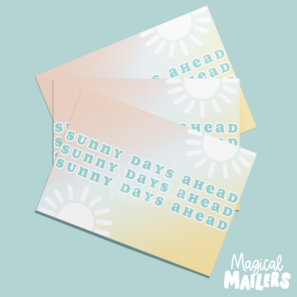 Sunny Days (Blue) Insert Card