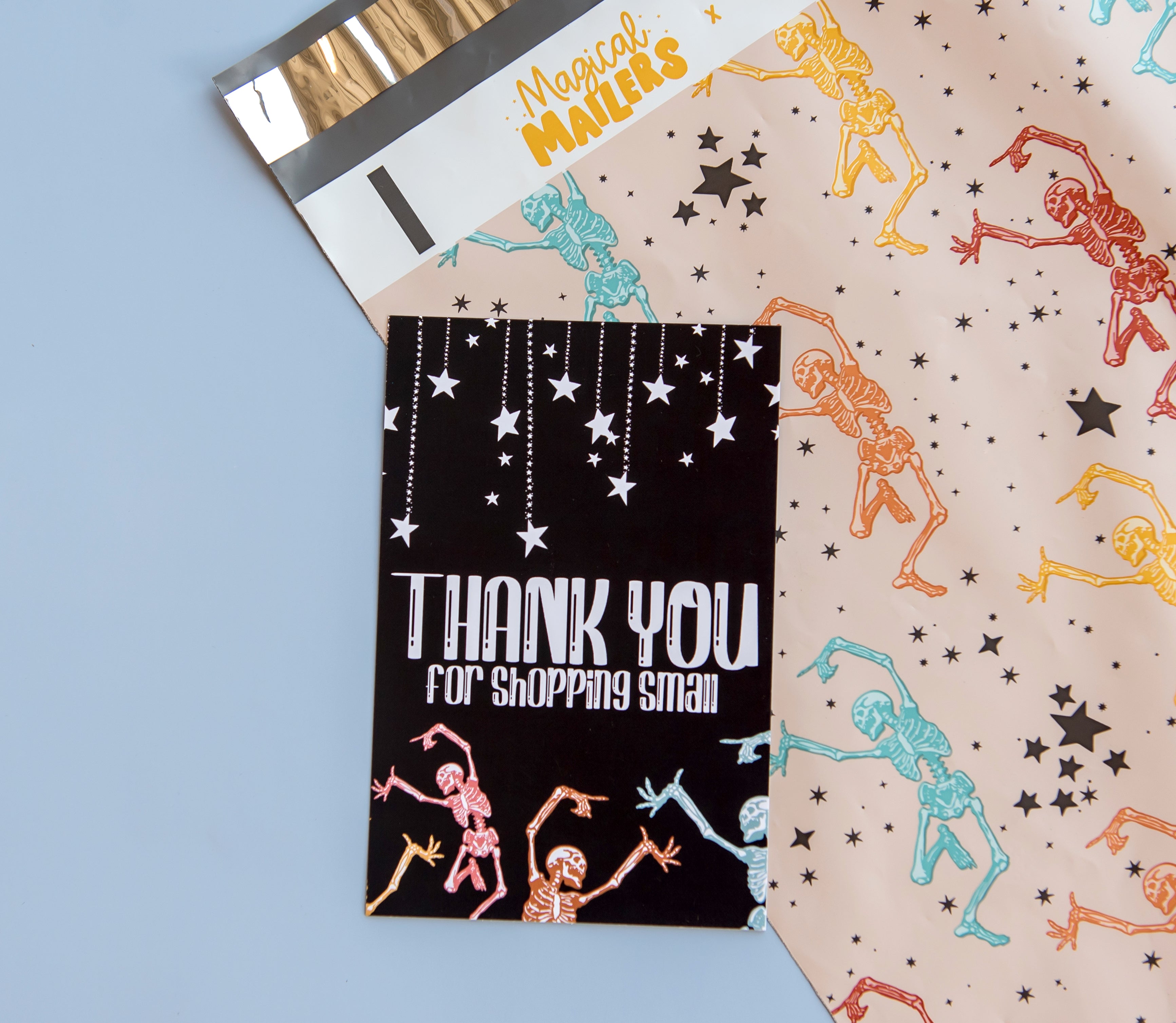 "Dancing Skellies" Insert Card - Magical Mailers