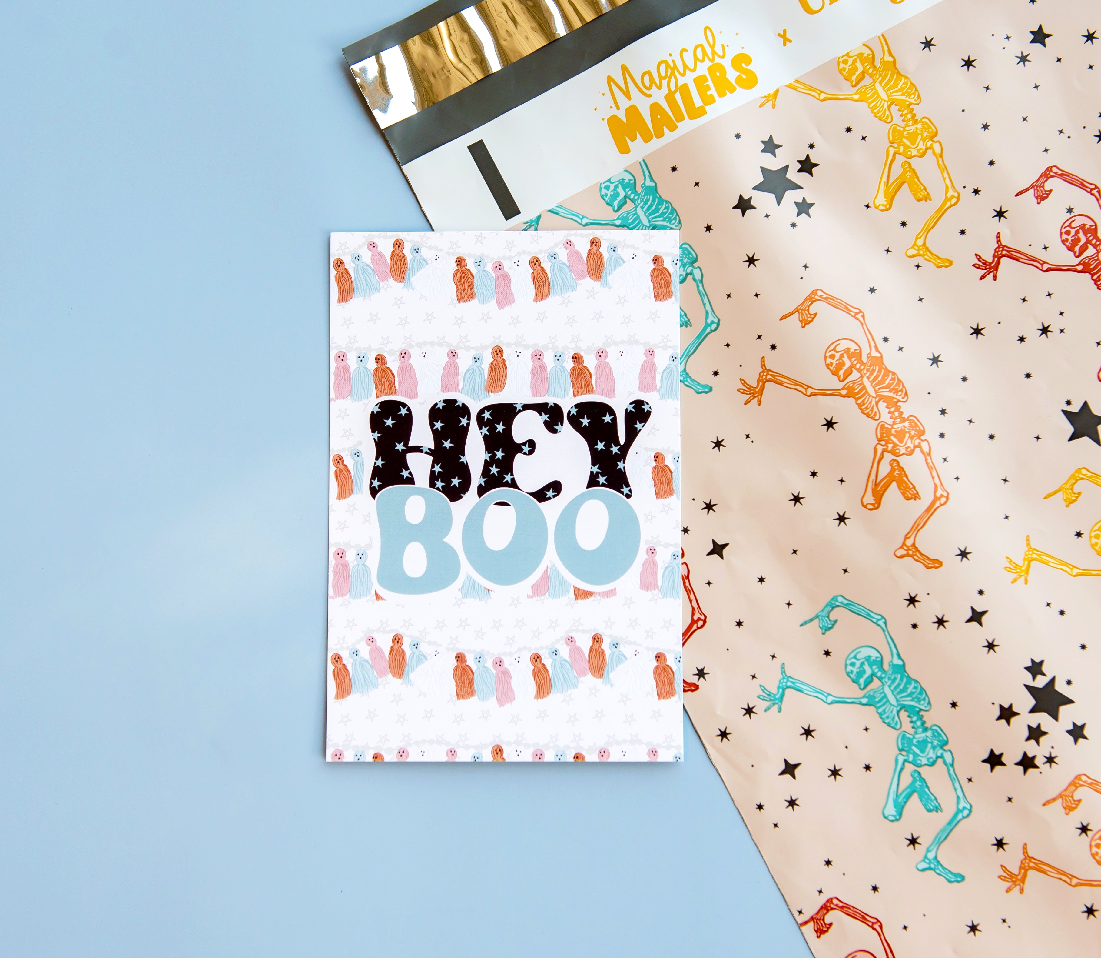 "Hey Boo" Insert Cards - Magical Mailers