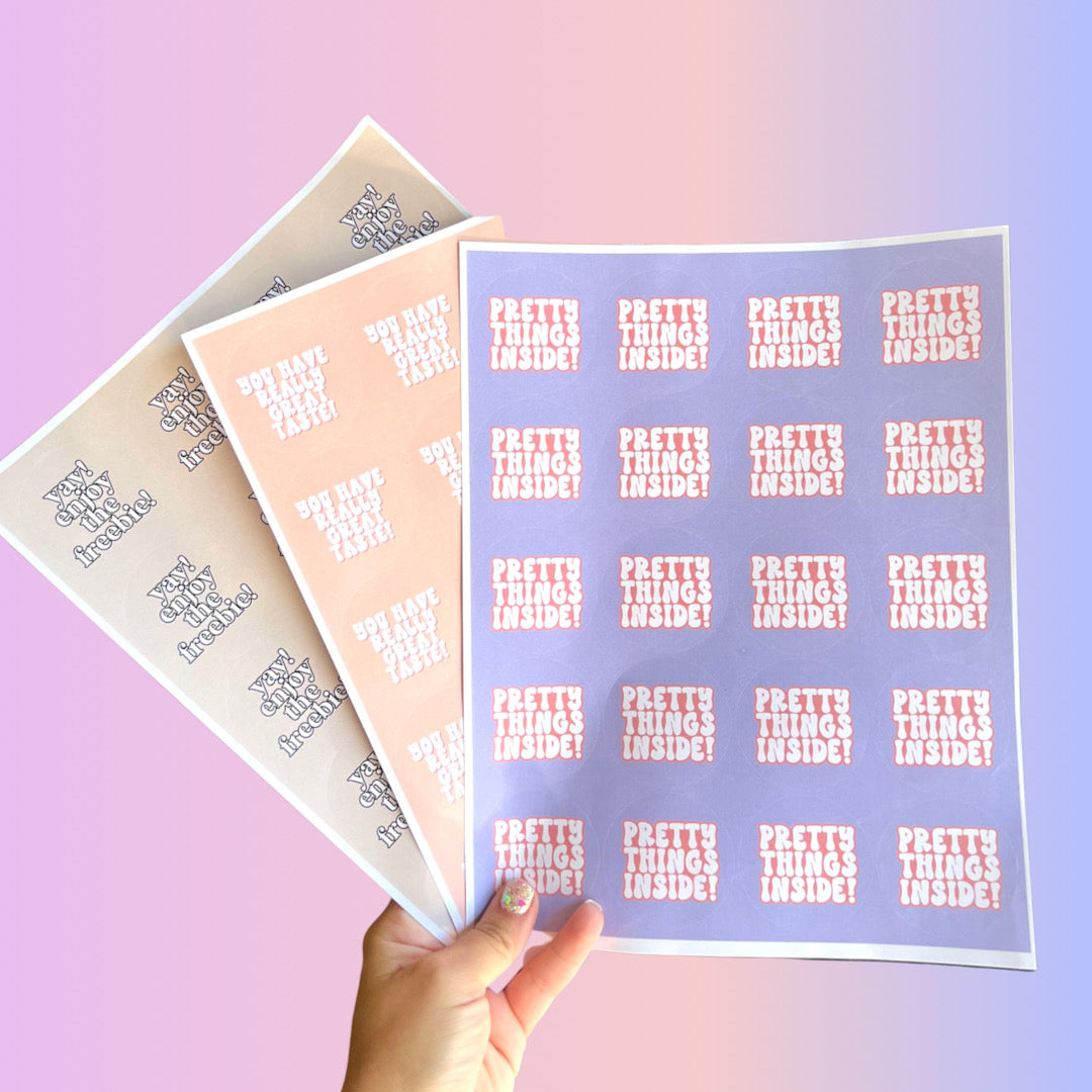 Neutral Freebie - 2" Sticker Sheet