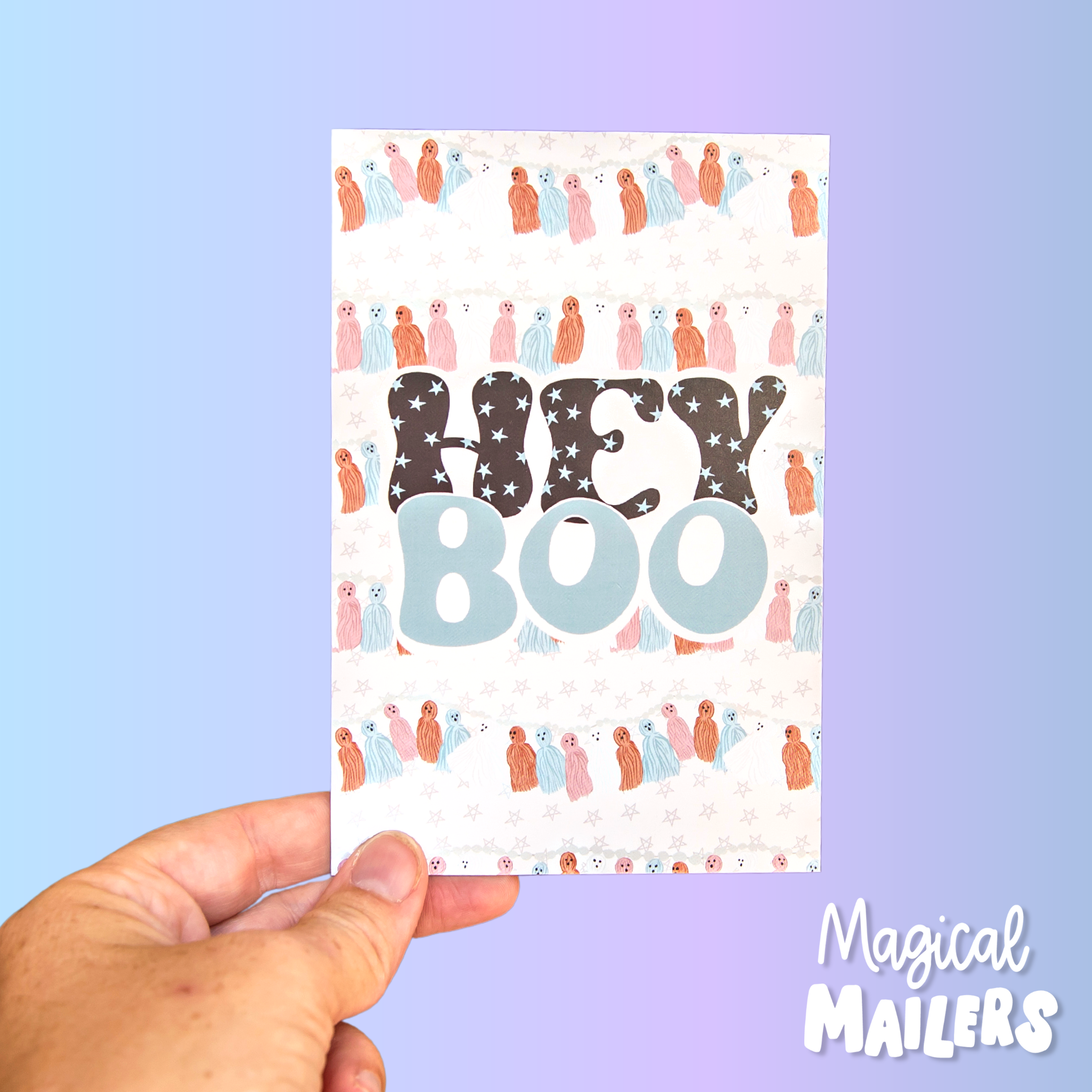 "Hey Boo" Insert Cards