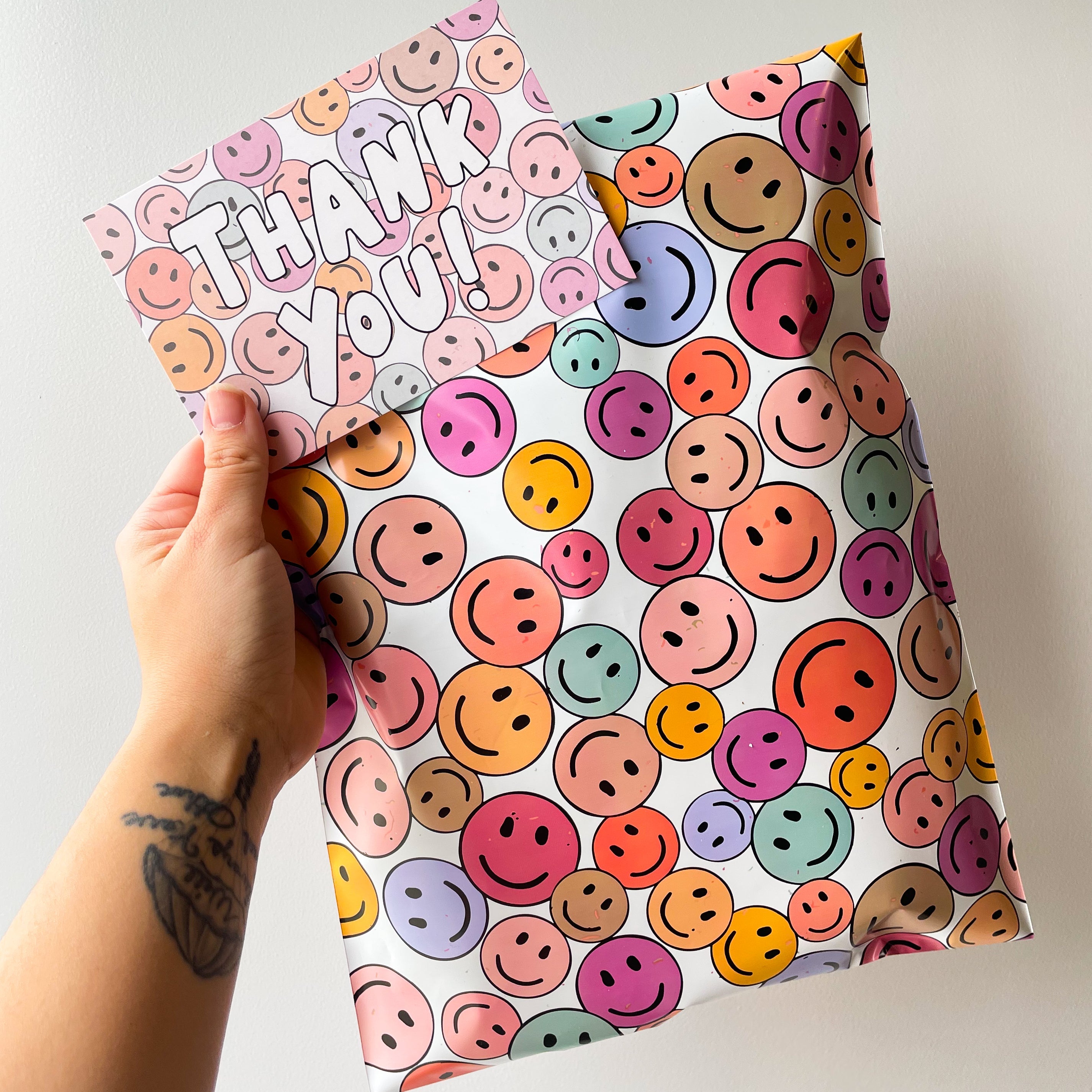 ⭐️IMPERFECT⭐️ Be Happy Poly Mailer - Magical Mailers