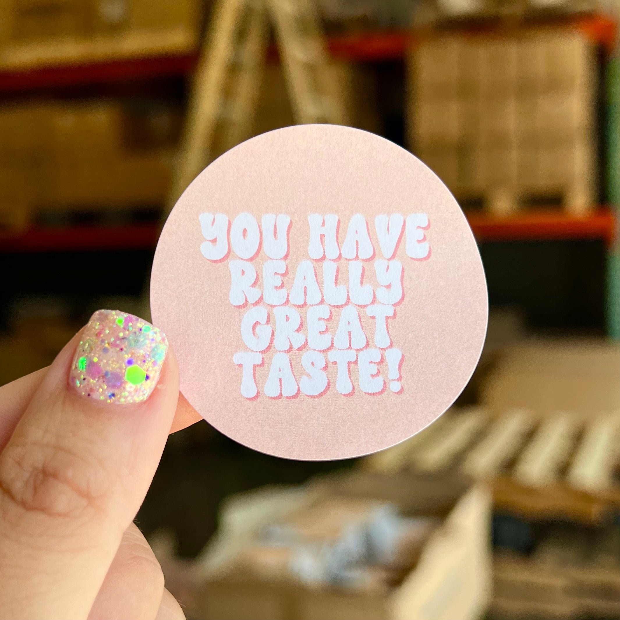 Great Taste - 2" Sticker Sheet - Magical Mailers