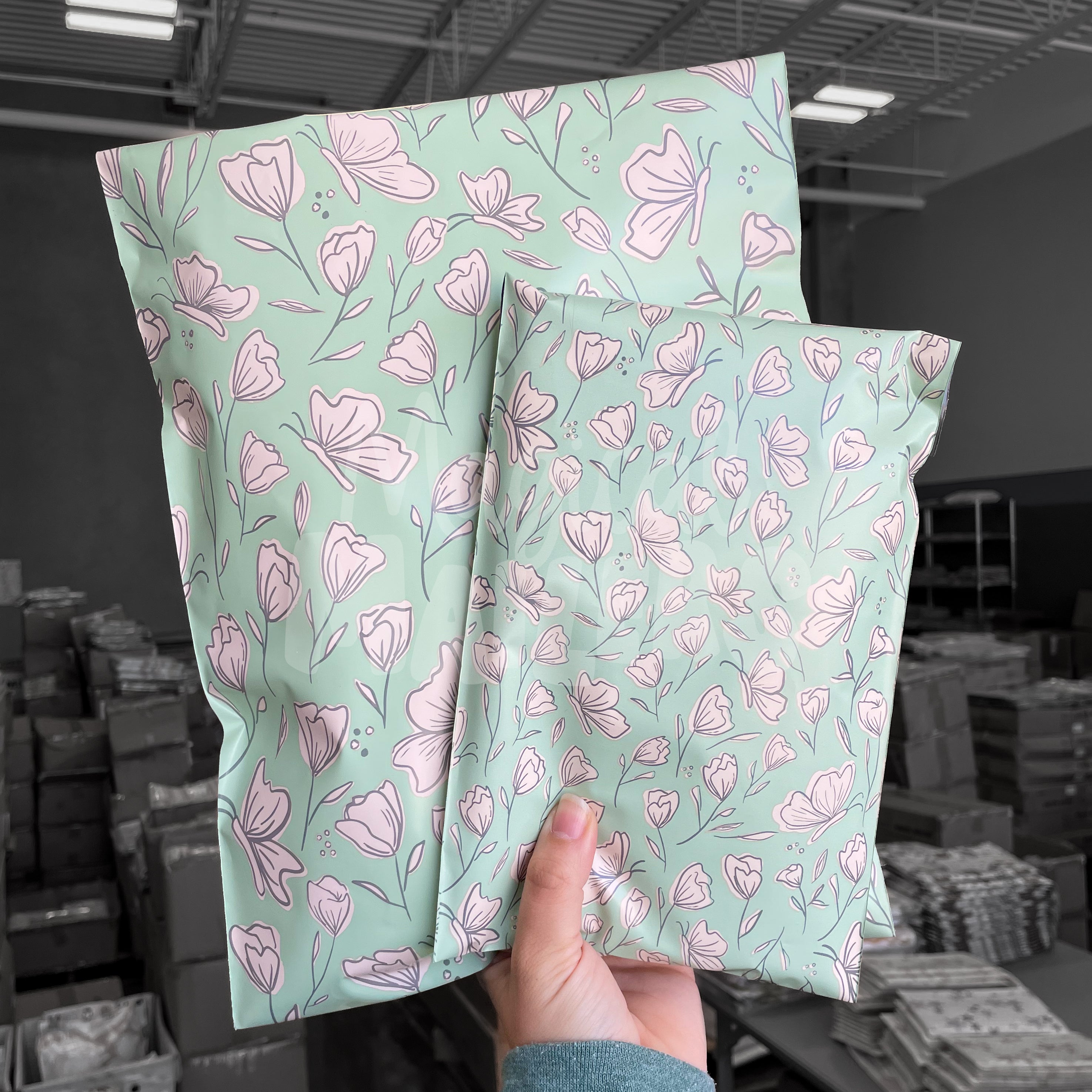 ⭐️IMPERFECT⭐️ Spring Fling (MINT) Poly Mailer - Magical Mailers