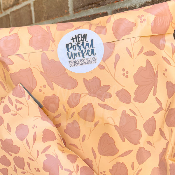 ⭐️IMPERFECT⭐️ Spring Fling (TAN) Poly Mailer – Magical Mailers
