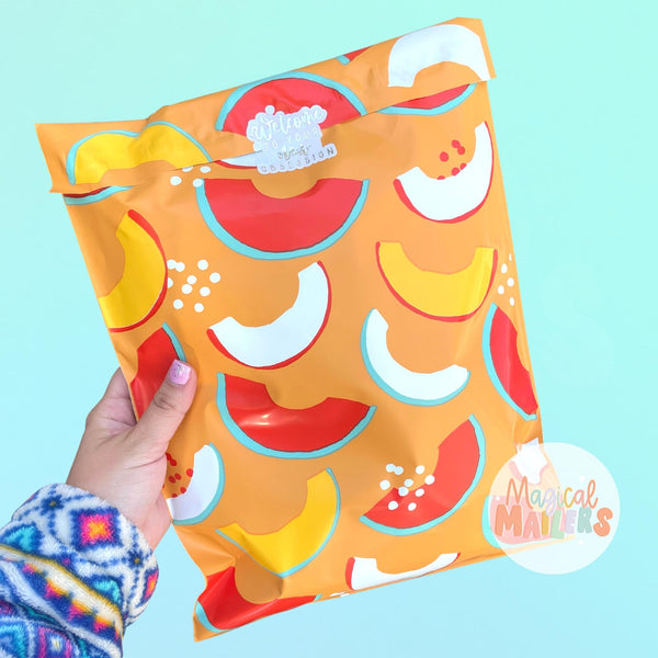 Peachy Slices Poly Mailer